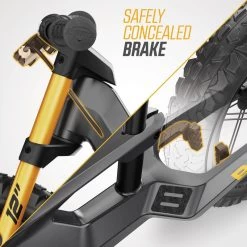 BERG Biky Cross Gris 12 Inch Vélo Enfant Draisienne Avec Frein à Mains -Promos Vélos Boutique berg biky cross gris 12 inch velo enfant draisienne avec frein a mains 2