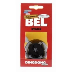 Bicycle Bell Thing Dong étoiles 60 Mm - Rayures Noires / Blanches -Promos Vélos Boutique bicycle bell thing dong etoiles 60 mm rayures noires blanches 2