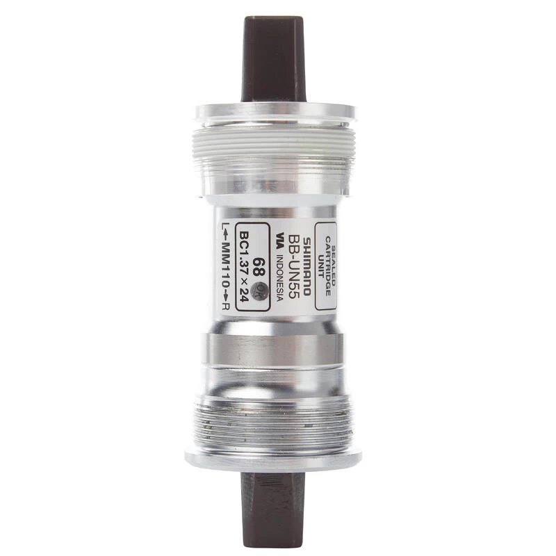 BOITIER DE PÉDALIER CARRE 110MM BBUN55 SHIMANO 1 BOITIER DE PÉDALIER CARRE 110MM BBUN55 SHIMANO