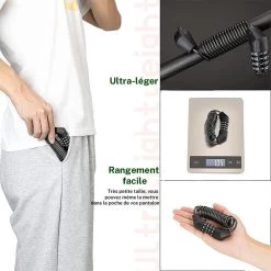 ROCKBROS Câble Antivol Casque Vélo Cadenas à Combinaison à 4 Chiffres Noir 1,5m 12 ROCKBROS Câble Antivol Casque Vélo Cadenas à Combinaison à 4 Chiffres Noir 1,5m -Promos Vélos Boutique cable antivol casque velo cadenas a combinaison a 4 chiffres noir 15m 5