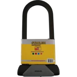 Cadenas De Vélo U-lock 553 167 X 330 Mm Noir -Promos Vélos Boutique cadenas de velo u lock 553 167 x 330 mm noir 6