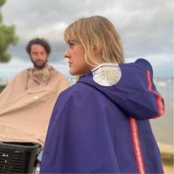 Cape De Pluie Vélo écoresponsable, Imperméable, Respirante, Unisexe - Cap Ferret -Promos Vélos Boutique cape de pluie velo ecoresponsable impermeable respirante unisexe cap ferret 3