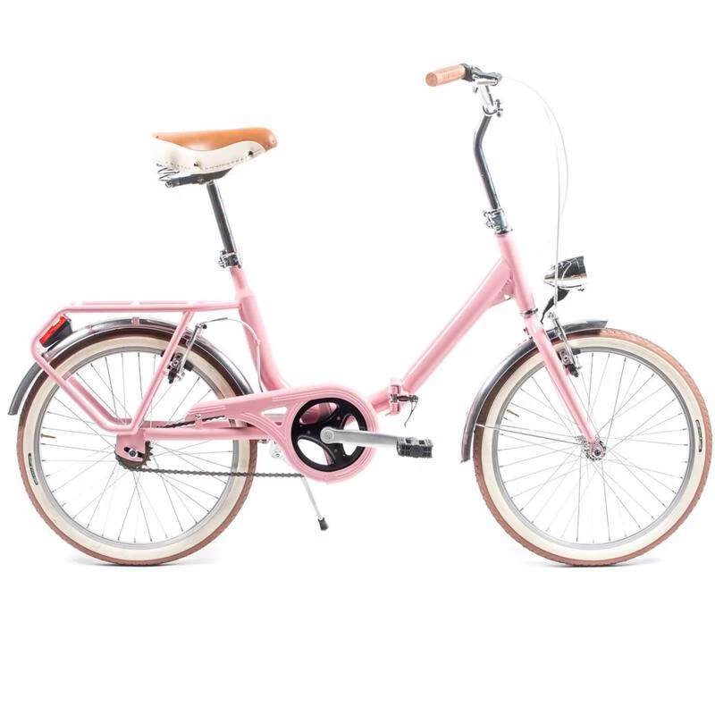 Capri Bambina Rose Vélo De Ville Pliable 1 Capri Bambina Rose Vélo De Ville Pliable