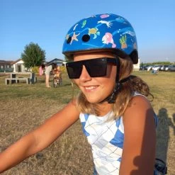 Casque De Vélo Enfant - Taille 48/55 Cm - Bleu -Promos Vélos Boutique casque de velo enfant taille 4855 cm bleu 3