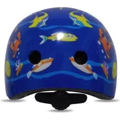 Casque De Vélo Enfant - Taille 48/55 Cm - Bleu -Promos Vélos Boutique casque de velo enfant taille 4855 cm bleu 4