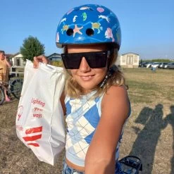 Casque De Vélo Enfant - Taille 48/55 Cm - Bleu -Promos Vélos Boutique casque de velo enfant taille 4855 cm bleu 6