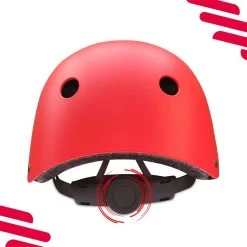Casque De Vélo Enfants Skate - Rouge 10 Casque De Vélo Enfants Skate - Rouge -Promos Vélos Boutique casque de velo enfants skate rouge 3