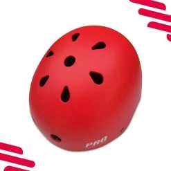 Casque De Vélo Enfants Skate - Rouge 11 Casque De Vélo Enfants Skate - Rouge -Promos Vélos Boutique casque de velo enfants skate rouge 4