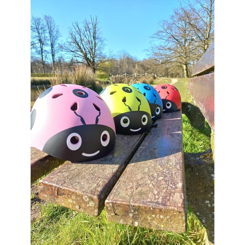 Casque De Vélo Pour Enfant - Flashy/Jaune- Small 7 Casque De Vélo Pour Enfant - Flashy/Jaune- Small – Image 7