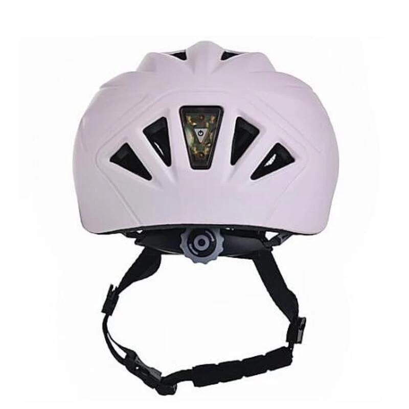 Casque De Vélo Pour Enfant - Rose Claire - Casque Avec éclairage 4 Casque De Vélo Pour Enfant - Rose Claire - Casque Avec éclairage – Image 4