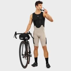 Cuissard Gravel SIROKO Rocket Beige Homme -Promos Vélos Boutique cuissard gravel siroko rocket beige homme 3
