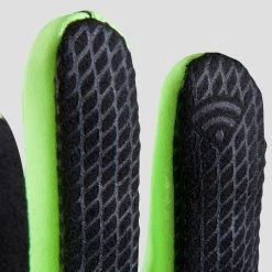 GANTS VELO 500 MI-SAISON JAUNE FLUO -Promos Vélos Boutique gants velo 500 mi saison jaune fluo 2