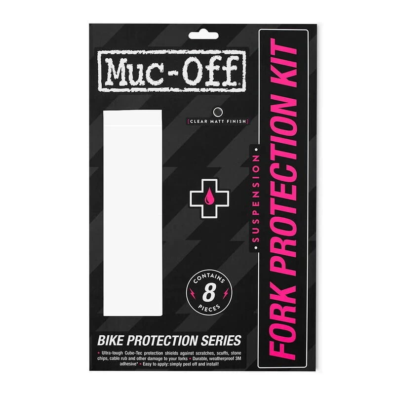 Muc-Off Kit De Protection Pour Fourche - Clear Gloss 1 Muc-Off Kit De Protection Pour Fourche - Clear Gloss