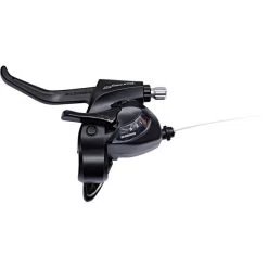 Shimano Levier De Vitesse/Frein 3 Vitesses Tourney St-Tx800 Gauche - 2 Doigts - Noir