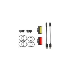 Shapeheart Lumières Magnétiques Avant Et Arrière Pour Vélo -Promos Vélos Boutique lumieres magnetiques avant et arriere pour velo 3