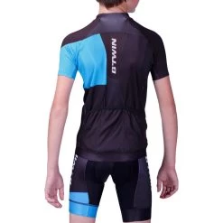 BTWIN Maillot Manches Courtes Vélo Enfant 700 Bleu -Promos Vélos Boutique maillot manches courtes velo enfant 700 bleu 3