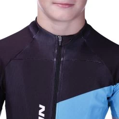BTWIN Maillot Manches Courtes Vélo Enfant 700 Bleu -Promos Vélos Boutique maillot manches courtes velo enfant 700 bleu 6