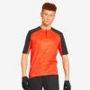 Rockrider MAILLOT MANCHES COURTES VELO VTT EXPL 500 ROUGE