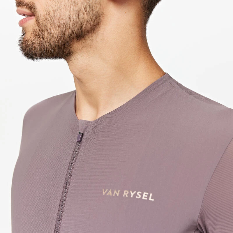 Maillot Vélo Route Manches Courtes été Homme - ENDURANCE ULTRA 2 Marron Quartz 7 Maillot Vélo Route Manches Courtes été Homme - ENDURANCE ULTRA 2 Marron Quartz – Image 7