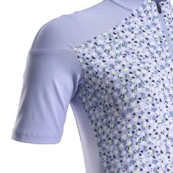 MAILLOT VELO ROUTE MANCHES COURTES RC500 FEMME FLORAL LAVANDE 9 MAILLOT VELO ROUTE MANCHES COURTES RC500 FEMME FLORAL LAVANDE -Promos Vélos Boutique maillot velo route manches courtes rc500 femme floral lavande 2