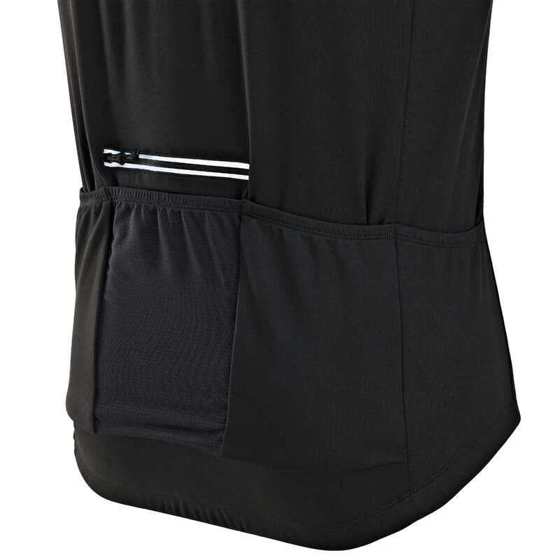 MAILLOT VELO ROUTE MANCHES LONGUES MI-SAISON HOMME - RC100 NOIR 5 MAILLOT VELO ROUTE MANCHES LONGUES MI-SAISON HOMME - RC100 NOIR – Image 5