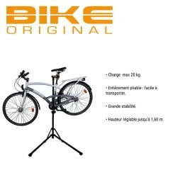Pied De Réparation Pliable Réglable - Vélo électrique, VTT, VTC - BIKE ORIGINAL -Promos Vélos Boutique pied de reparation pliable reglable velo electrique vtt vtc bike original 3