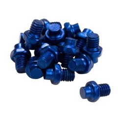 Reverse Pins De Rechange Pour Pédales De Plateforme 16 Pièces Alloy - M4 - Bleu