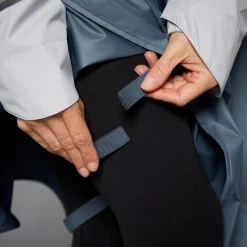 BTWIN PONCHO PLUIE VISIBILITE NUIT VELO VILLE 540 BLEU GRIS -Promos Vélos Boutique poncho pluie visibilite nuit velo ville 540 bleu gris 5