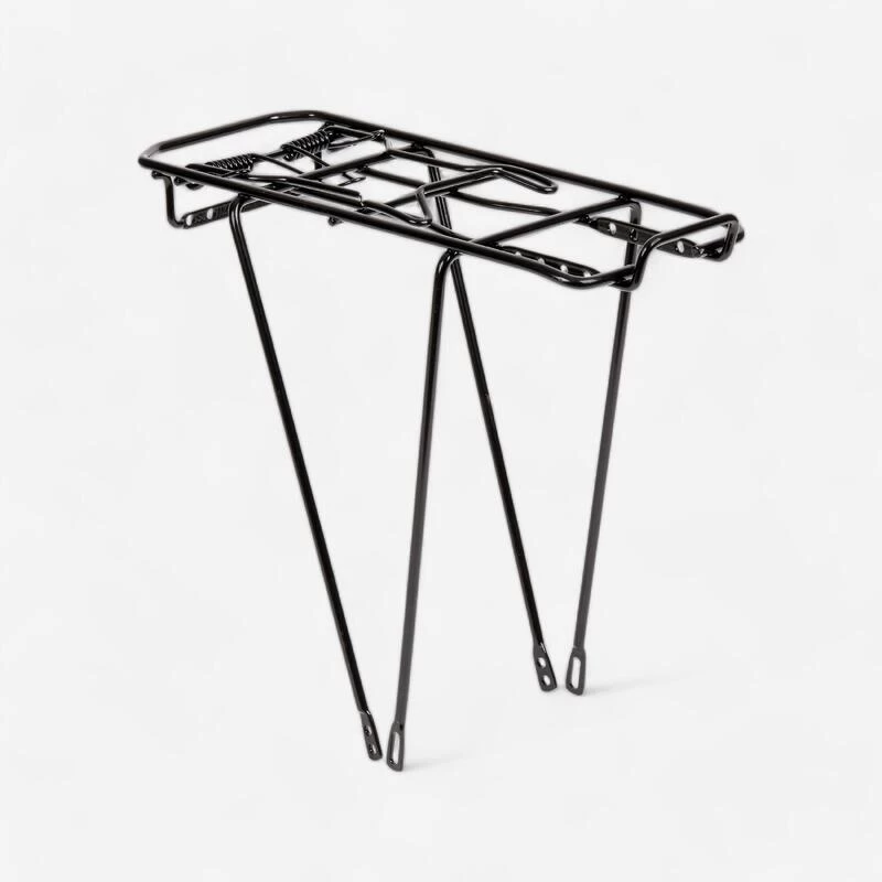 BTWIN Porte Bagage Pour Vélo 20 Pouces Noir 1 BTWIN Porte Bagage Pour Vélo 20 Pouces Noir