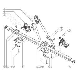 Porte-vélo De Toit Menabo Juza -Promos Vélos Boutique porte velo de toit menabo juza 3