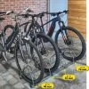 Râtelier Range 4 Vélos Mottez : 3 Largeurs De Pneus