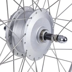 Roue Velo Ville 28 Pouces Arrière Double Parois Argente 36V Moteur B'Ebike 700 -Promos Vélos Boutique roue velo ville 28 pouces arriere double parois argente 36v moteur bebike 700 2