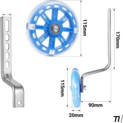 Roues D'entraînement Pour Vélo Pour Enfants De 12 à 20 Pouces - Noir 8 Roues D'entraînement Pour Vélo Pour Enfants De 12 à 20 Pouces - Noir -Promos Vélos Boutique roues dentrainement pour velo pour enfants de 12 a 20 pouces noir 3
