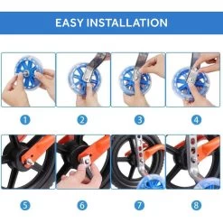 Roues D'entraînement Pour Vélo Pour Enfants De 12 à 20 Pouces - Noir 9 Roues D'entraînement Pour Vélo Pour Enfants De 12 à 20 Pouces - Noir -Promos Vélos Boutique roues dentrainement pour velo pour enfants de 12 a 20 pouces noir 4