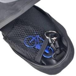 Sacoche De Selle - Vélo De Course VTT - Gris Noir - Pannier Bagage -Promos Vélos Boutique sacoche de selle velo de course vtt gris noir pannier bagage 5