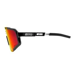 Scicon Aeroscope Lunettes De Sports (Noir Brillant/Rouge Miroir) -Promos Vélos Boutique scicon aeroscope lunettes de sports noir brillantrouge miroir 3