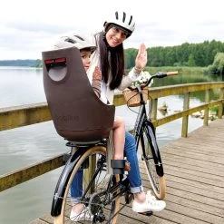 Bobike Siège Vélo Arrière Exclusive Maxi Plus Pour Cadre Urban Grey Avec LED -Promos Vélos Boutique siege velo arriere exclusive maxi plus pour cadre urban grey avec led 2