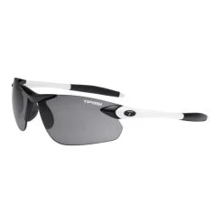 Tifosi Seek FC White/Black Fototec Smoke Lens Sunglasses