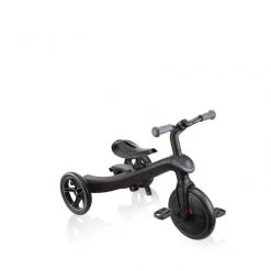 GLOBBER Tricycle évolutif EXPLORER 4 En 1 DELUXE PLAY Noir-Gris -Promos Vélos Boutique tricycle evolutif explorer 4 en 1 deluxe play noir gris 2