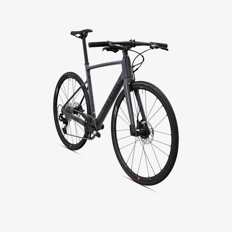 VELO DE ROUTE NCR CF FITNESS FLATBAR APEX 12S GRIS 2 VELO DE ROUTE NCR CF FITNESS FLATBAR APEX 12S GRIS – Image 2