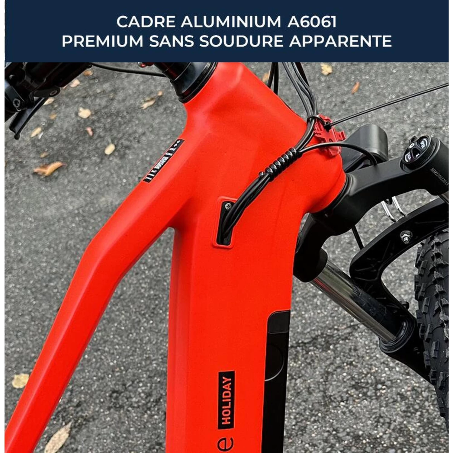 Vélo Électrique YEEP.ME HOLIDAY Bleu 26’’ Fatbike 48V Batt 643Wh Freins Hydrau 6 Vélo Électrique YEEP.ME HOLIDAY Bleu 26’’ Fatbike 48V Batt 643Wh Freins Hydrau – Image 6