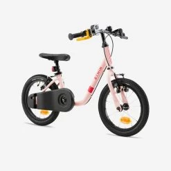 BTWIN VELO ENFANT 2EN1 DRAISIENNE 3-5 ANS 14 Pouces - DISCOVER 500 Rose -Promos Vélos Boutique velo enfant 2en1 draisienne 3 5 ans 14 pouces discover 500 rose 4