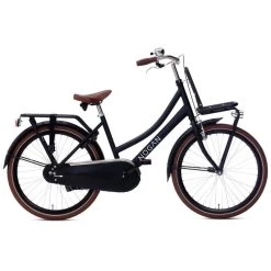 Vélo Enfant Nogan Cargo - Filles - 24 Pouces - Noir Mat