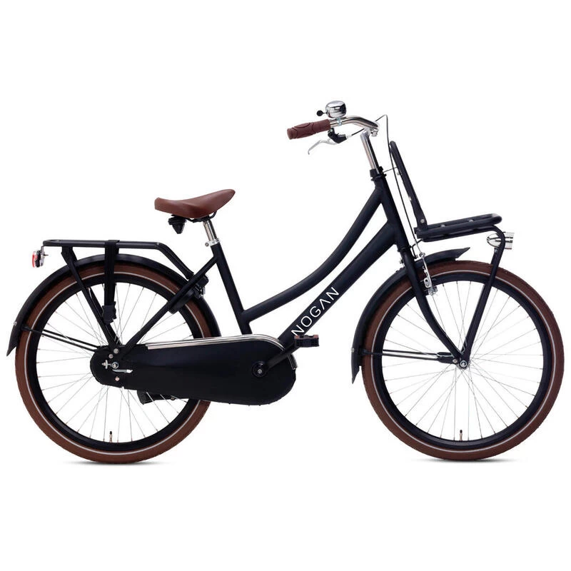 Vélo Enfant Nogan Cargo - Filles - 24 Pouces - Noir Mat 1 Vélo Enfant Nogan Cargo - Filles - 24 Pouces - Noir Mat