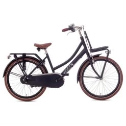 Vélo Enfant Nogan Cargo N3 - Filles - 24 Pouces - Noir Mat