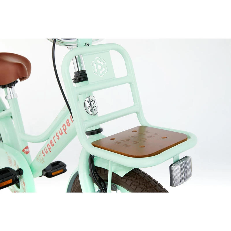 Vélo Enfant SuperSuper Cooper Bamboo - 18 Pouces - Vert Pistache 5 Vélo Enfant SuperSuper Cooper Bamboo - 18 Pouces - Vert Pistache – Image 5