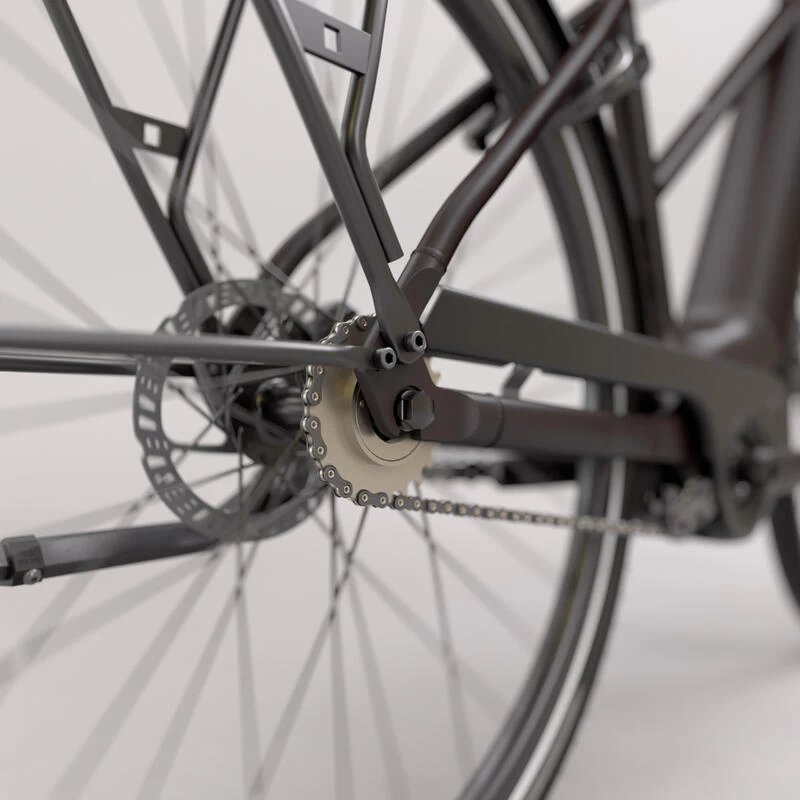 BTWIN VELO VILLE ELECTRIQUE A MOTEUR AUTOMATIQUE OWURU CADRE BAS LD 920 E 4 BTWIN VELO VILLE ELECTRIQUE A MOTEUR AUTOMATIQUE OWURU CADRE BAS LD 920 E – Image 4