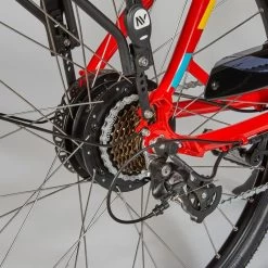 Vélo Ville électrique - NEOMOUV Sinapia Hydraulique - Rouge -Promos Vélos Boutique velo ville electrique neomouv sinapia hydraulique rouge 4