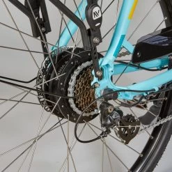 Vélo Ville électrique - NEOMOUV Sinapia Hydraulique - Turquoise -Promos Vélos Boutique velo ville electrique neomouv sinapia hydraulique turquoise 4