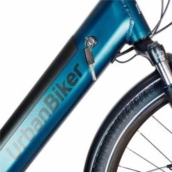 Vélo Ville Électrique Urbanbiker Sidney PLUS, Bleu, 26¨,540 Wh (15Ah 48V) -Promos Vélos Boutique velo ville electrique urbanbiker sidney plus bleu 26540 wh 15ah 48v 2